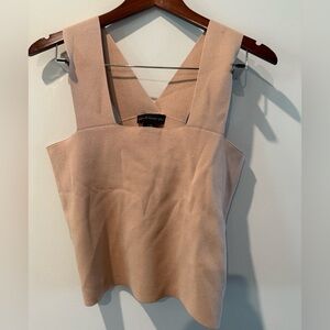 House of Harlow 1960 Tan Sleeveless Top Size M